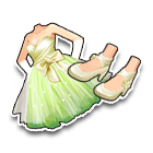 诗情画意俏绿套裙 缩略图