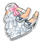 雪纺携粉礼服 缩略图