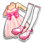 粉红流仙套裙 缩略图