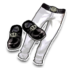 恰恰素白淡雅下装 缩略图