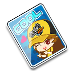 耍酷表情卡 缩略图