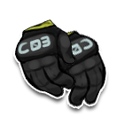 黑色滑雪手套 缩略图