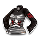 歌特式条纹上衣 缩略图