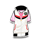 粉色T恤配白背心 缩略图