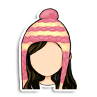 粉红对对帽 缩略图