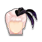 紫色贵族羽毛头饰 缩略图