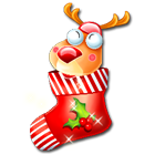 麋鹿圣诞袜挂饰 缩略图