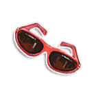 红色胶框褐色镜 缩略图