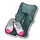 深色大挂袋帆布裤 缩略图