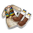 彩色淑女套裙 缩略图