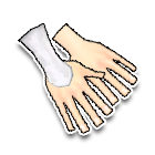 白色护腕 缩略图