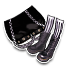 黑夜魅影下装 缩略图