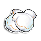 白色棉花糖手套 缩略图