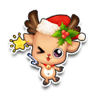 圣诞萌鹿 缩略图