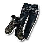 黑色帆皮裤 缩略图