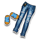 碧海听涛下装 缩略图