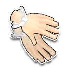 白色花瓣手饰 缩略图