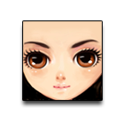 温柔少女脸 缩略图