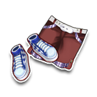 棕色休闲短裤 缩略图