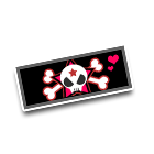 骷髅车牌 缩略图