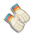 彩虹嵌边手套 缩略图