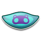 蓝色猪猪面饰 缩略图