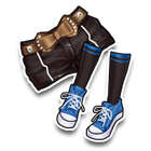 黑色迷迭下装 缩略图