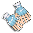 天蓝色使者手套 缩略图