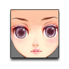 紫色诱惑脸 缩略图