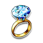 湛蓝月华钻戒 缩略图