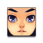 蓝眼冷寂脸 缩略图