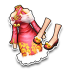 福气心动旗袍 缩略图