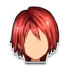 火红热情头发 缩略图