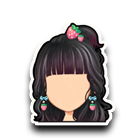 草莓黑色长发 缩略图