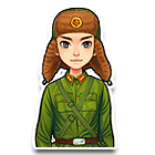 绿色男式军装套装 缩略图