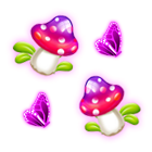 紫蘑菇前景 缩略图