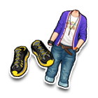 紫色潮流服饰 缩略图