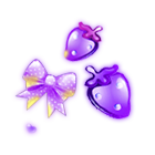 紫色草莓前景 缩略图