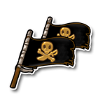 海盗旗尾挂 缩略图