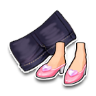 淡雅桃色短裤 缩略图