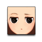 目光呆滞脸 缩略图