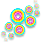 缤纷彩圈胎印 缩略图