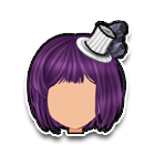 紫色俏皮发饰 缩略图