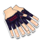 黑色嘻哈手套 缩略图