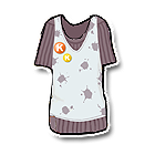 V领碎花反穿衫 缩略图