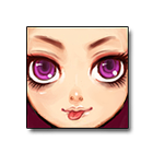 紫色神秘脸 缩略图