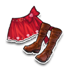 西部牛仔短裙 缩略图