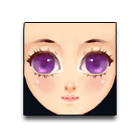 恬静紫瞳脸 缩略图