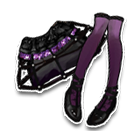 紫色贵族蕾丝短裙 缩略图