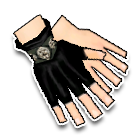 炫酷针织露指手套 缩略图